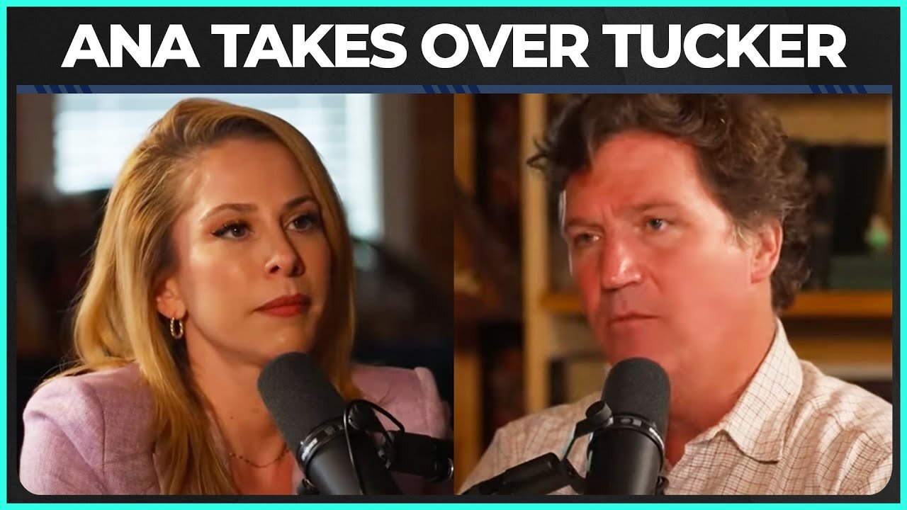 Ana Makes Eye-Opening Appearance On Tucker Carlson's Show