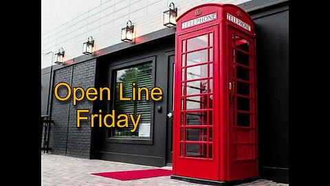 Pastor Scott Show - Open Line Friday!