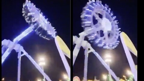 Amusement park ride collapses in Saudi Arabia