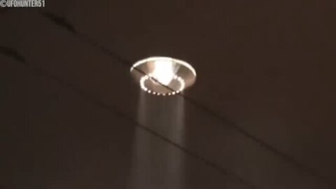 Large Disc UFO over Mexico