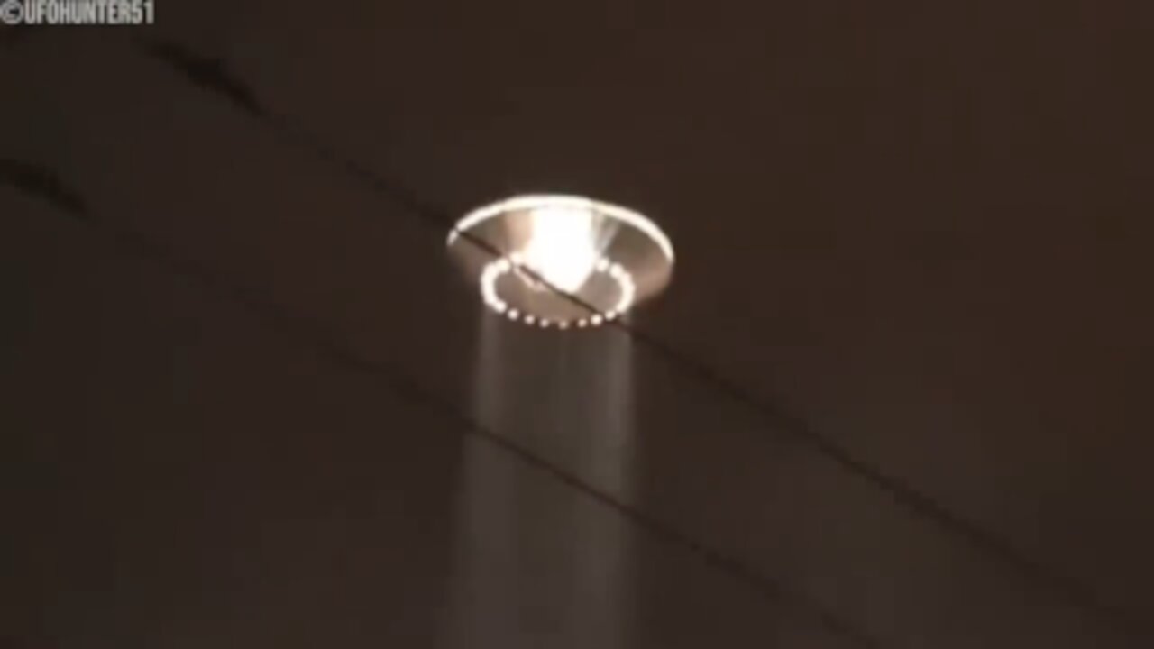 Large Disc UFO over Mexico