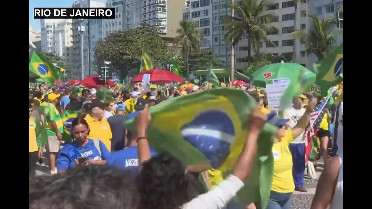 Brazil Protest LIVE: Demonstration in Support of Former Brazilian President Bolsonaro
