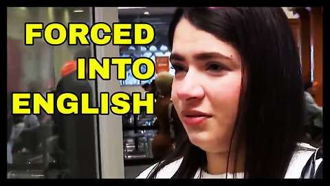 Woman Distraught Over Having To Take Driver's License Test In English