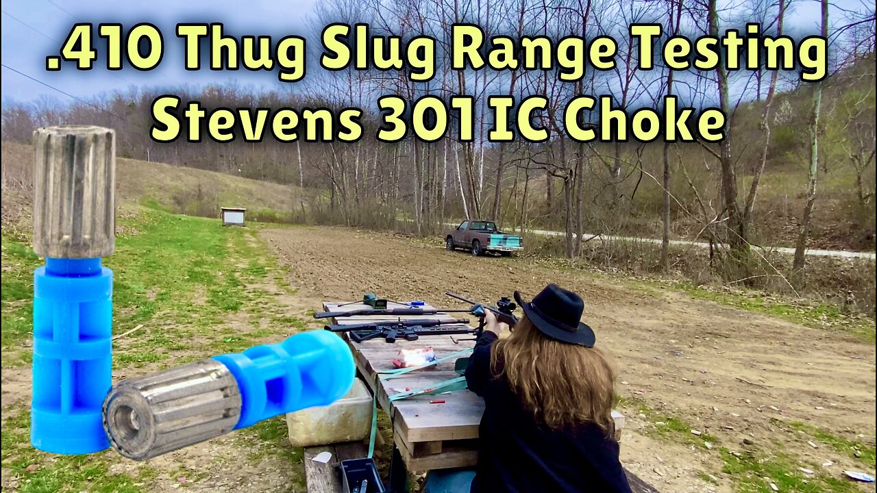 .410 Thug Slug With Stevens 301 IC Choke