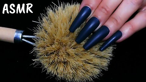 ASMR Scratching Brushes (no talking, bristle sounds)