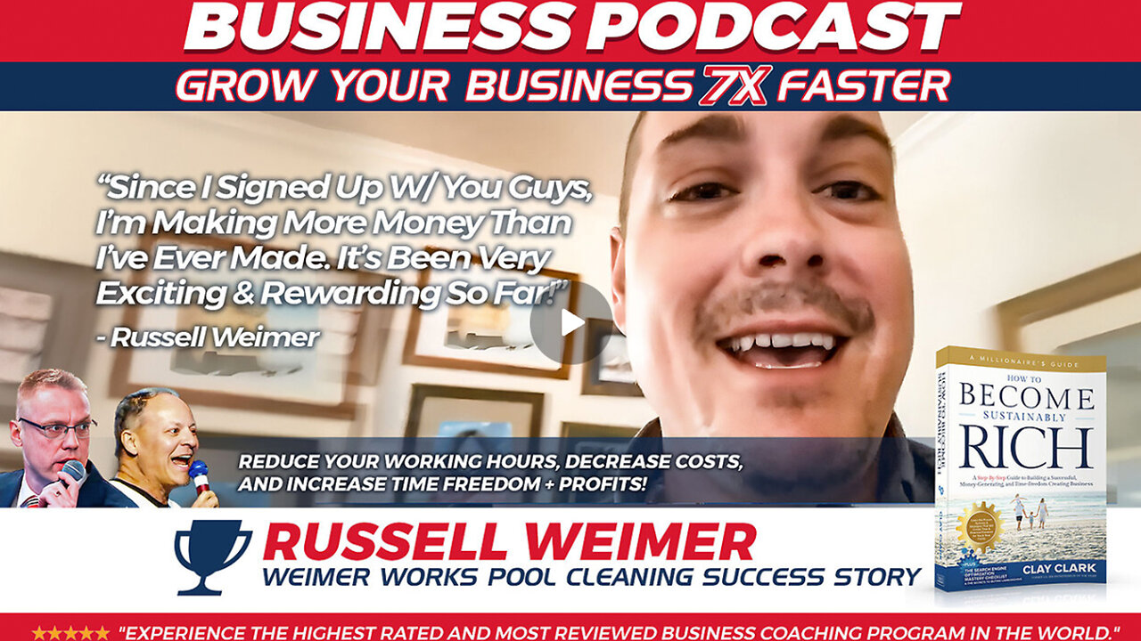 Business Coach | Creating Success Habits | "Most People Don't Think About Attitude As a Habit, But It Is." - Jim Rohn + Celebrating the 17X Growth of Clay Clark Client, WeimerWorks.com + Join Tebow At Clay Clark's June 5-6 Conf.