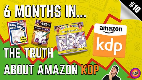 Amazon KDP Results After 6 Months – How Much Did I Actually Make?