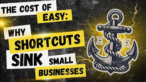 The Cost of Easy: Why Shortcuts Sink Small Businesses