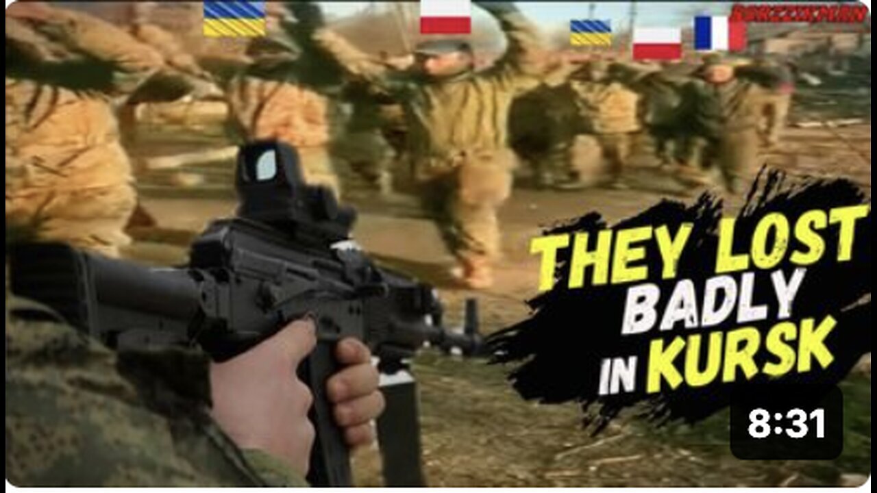 "Ukrainian Soldiers and Foreign Mercenaries Surrender En Masse in Kursk, Russia Asserts Might"