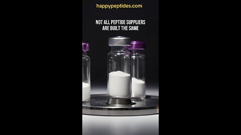 Not All Peptide Suppliers are Built the Same