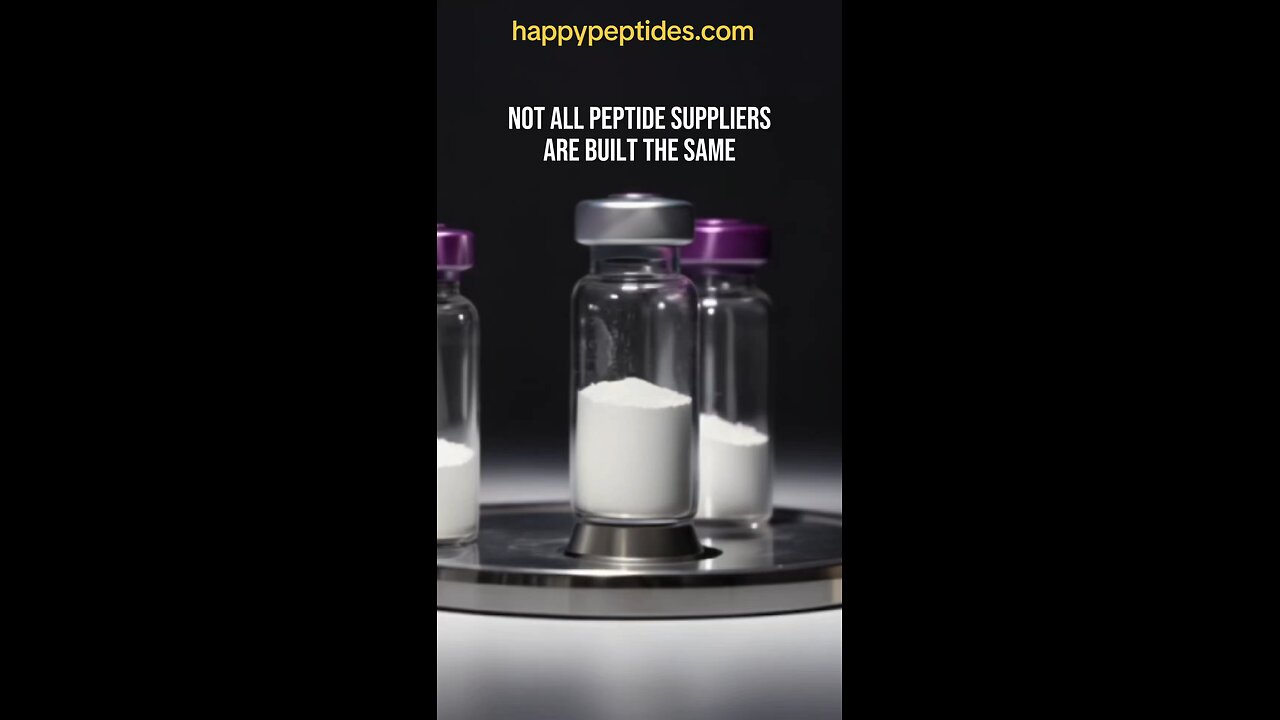 Not All Peptide Suppliers are Built the Same