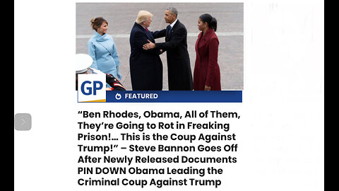 “Ben Rhodes, Obama, All of Them, They’re Going to Rot in Freaking Prison!…
