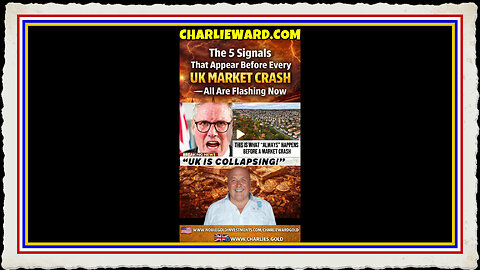 THE 5 SIGNALS THAT APPEAR BEFORE EVERY UK MARKET CRASH - ALL ARE FLASHING NOW