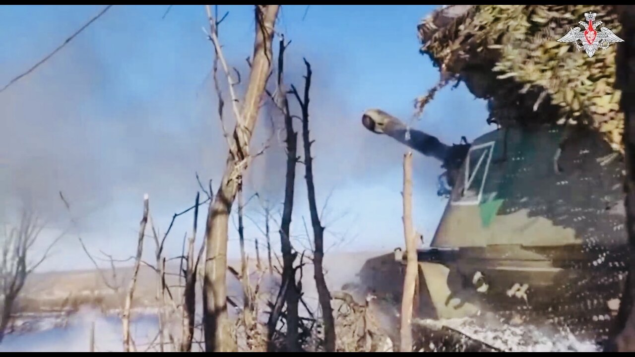 🇷🇺 ⚔️ The artillerymen worked precisely