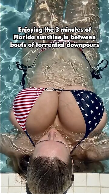 Stars,Stripes and wet melons