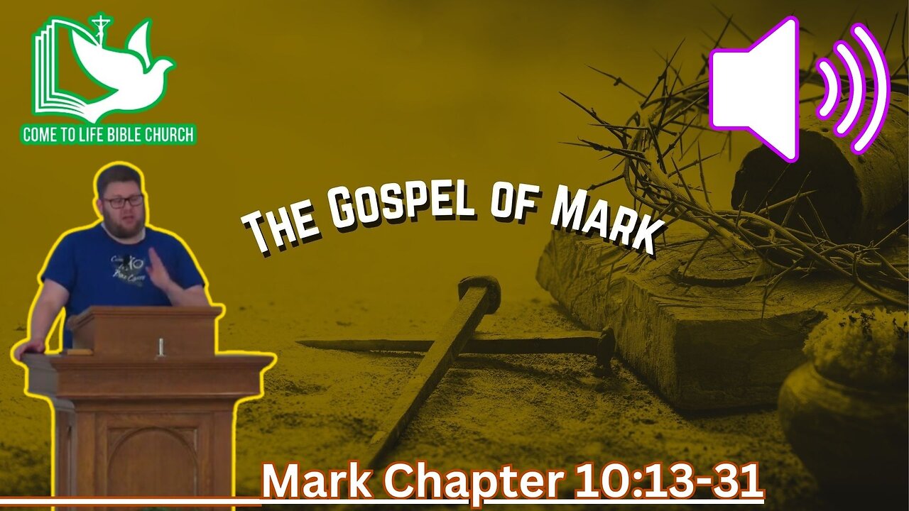 Nothing is Impossible With GOD: Mark 10:13-31