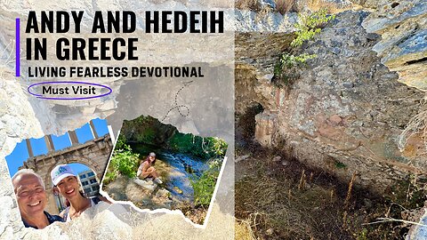 Andy and Hedieh in Greece