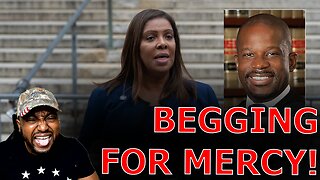 Letitia James BEGS WOKE Judge To DISMISS Bank Fraud Charges As She MELTS DOWN Outside Courthouse!