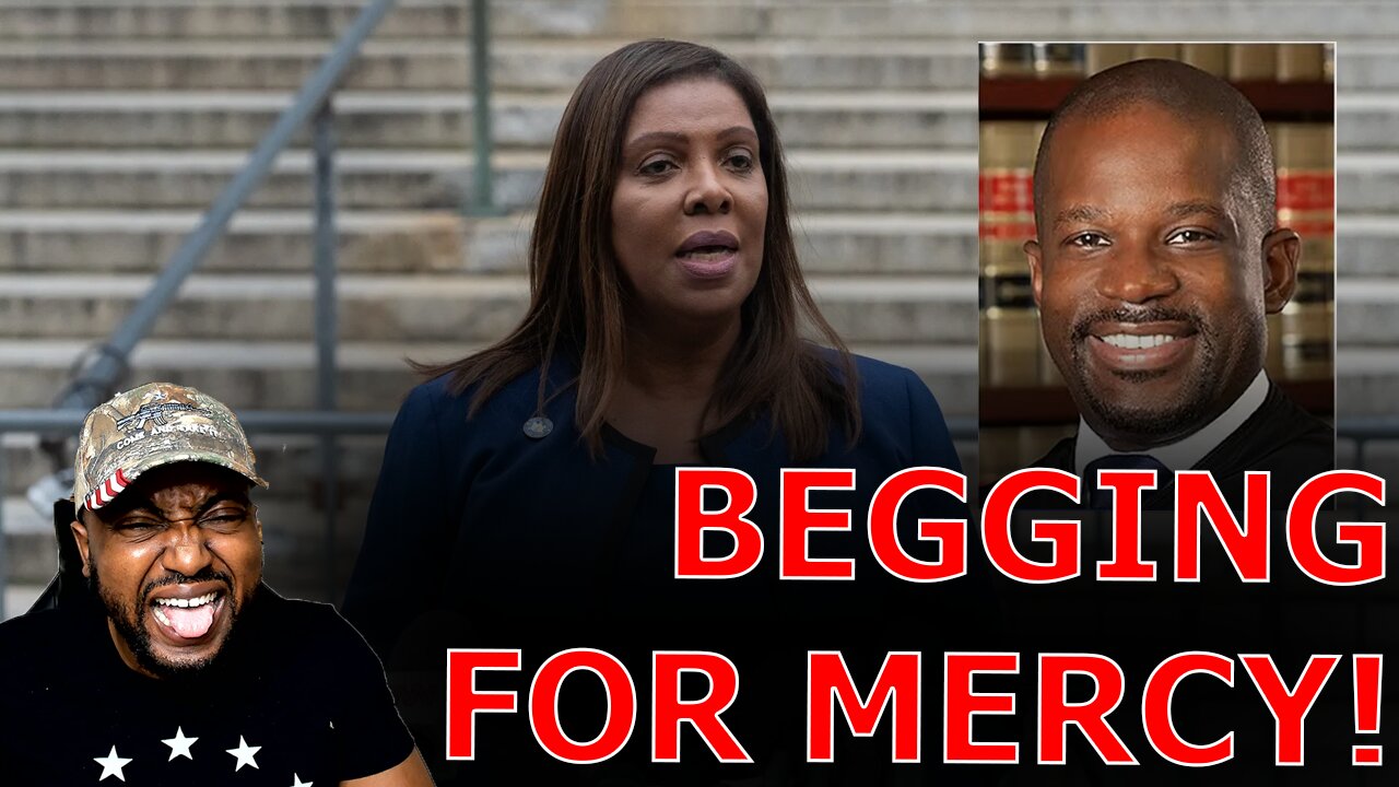 Letitia James BEGS WOKE Judge To DISMISS Bank Fraud Charges As She MELTS DOWN Outside Courthouse!