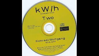 2 kW/h ~ Konrad Schnitzler + Wolfgang Seidel