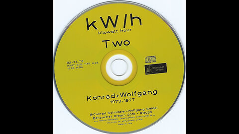 2 kW/h ~ Konrad Schnitzler + Wolfgang Seidel