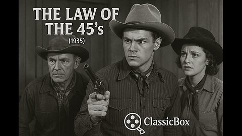 The Law of the 45’s (1935) | Original Vintage Film Print | Tim McCoy Western | Full Movie
