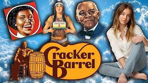 ► FUNNY! ► RIP CRACKER BARREL! Logo change + Sydney Sweeney