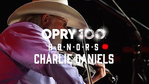 Opry Honors Charlie Daniels!