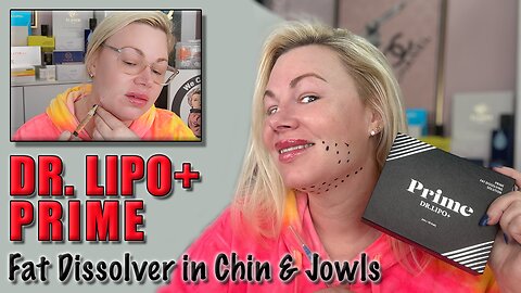 Dr. Lipo+ Prime Fat Dissolver in Chin and Jowls! AceCosm.com and code Jessica10 Saves you Money
