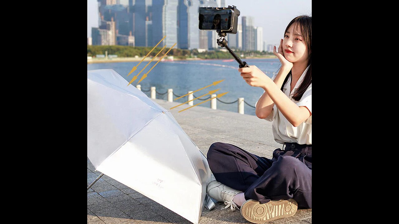 Circular Folding Reflective Umbrella