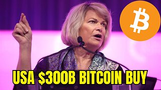 “Trump Supports USA $300 Billion Bitcoin Buy Bill - BTC Price Will 10x”