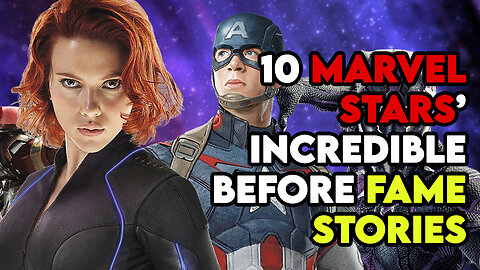 10 Marvel Stars’ Incredible Before Fame Stories ✨ | MCU Secrets Revealed
