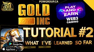 Gold Inc. Game Guide & Tutorial #2 - What I've Learned So Far...