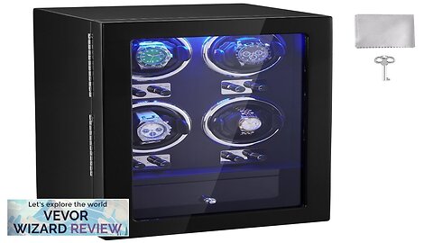 VEVOR Watch Winder Watch Winder for 4 Men's and Women's Automatic Watches Review