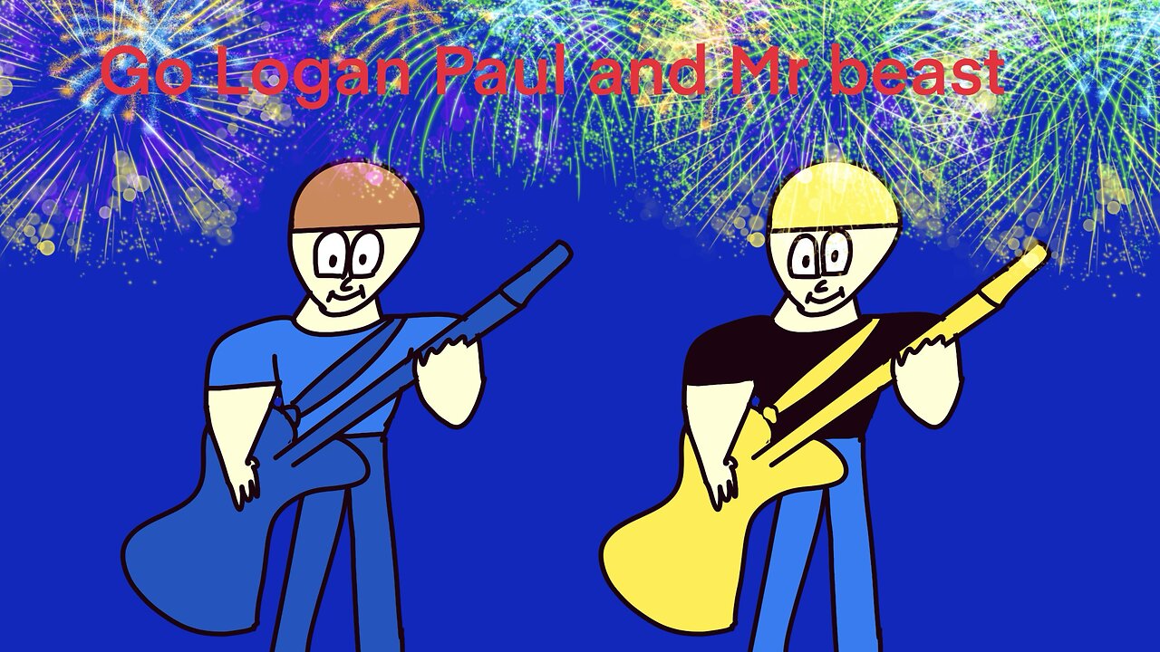 Mr beast and Logan Paul guitar solo
