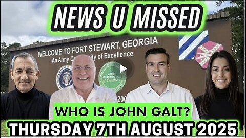 CHARLIE WARD DAILY NEWS- PUTIN OPEN TO PEACE TALKS, SHOOTING AT CAMP STEWART. WHO IS John Galt?