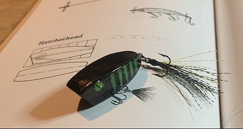 Crafting a Custom Hatchet-head Lure