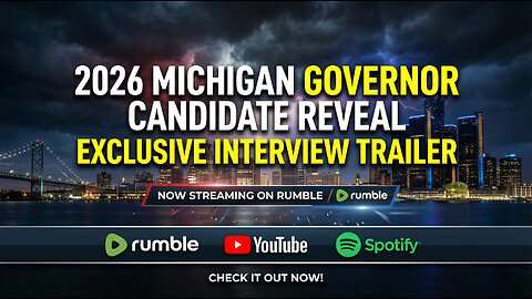 2026 Michigan Governor Candidate REVEAL – Exclusive Interview Trailer