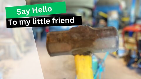 1959 Clark Clipper Fork Lift Restoration: Mayhem Strikes! 💥 Restoring a Bent Forklift Hood, Radiator