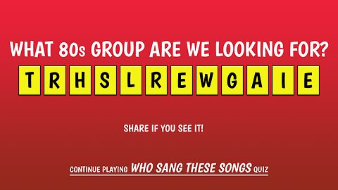 Who Sang These Songs?