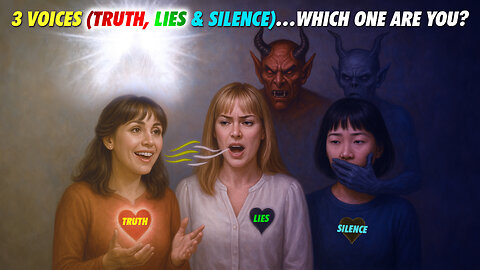 6/19/25 Thursday Discipleship: 3 Voices (Truth, Lies & Silence)…Which one are you?