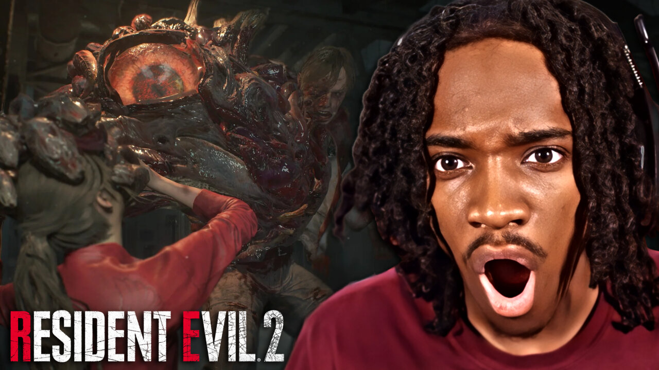 WHAT IS THIS THING!? | RE2 - Hardcore Mode (Episode 2)