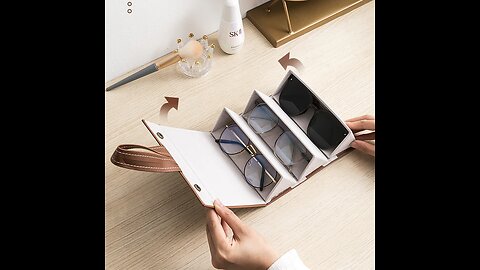 Foldable Glasses Storage Box