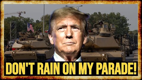 Trump WARNS Protesters of "Very Big Force" Ahead of CRINGE Army Parade