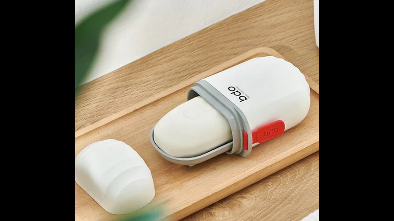 Travel Portable Mini Sealed Drain Soap Dish