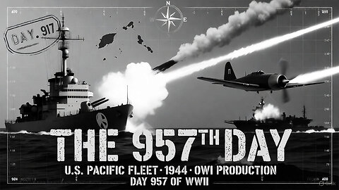 "The 957th Day (1944) - WWII Pacific Fleet Combat Documentary"