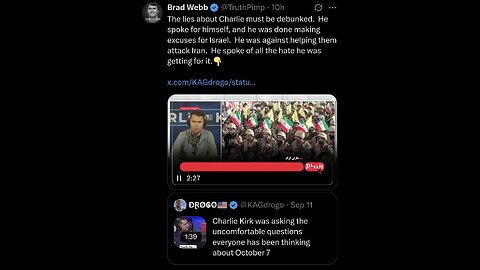 Charlie Kirk Assassination | Is it that cut an dried . People are talking Isreal involved