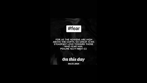 fear #biblebuild #bibleverse #bibleverseoftheday #bible #christiantiktok
