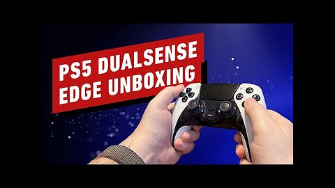 PS5 DualSense Edge Controller Unboxing