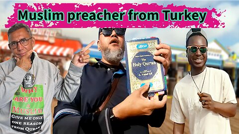 Muslim preacher from Turkey.